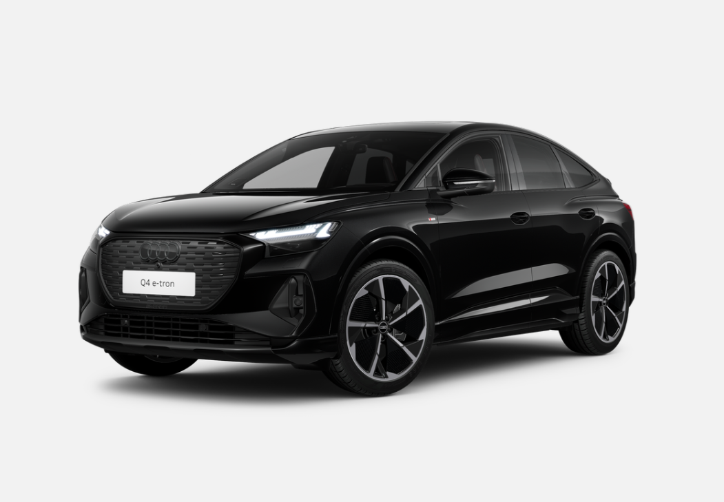 AUDI Q4 E-TRON SPORTBACK 50 S-LINE | nové auto | ve výrobě | od autorizovaného prodejce | online nákup | online prodej | max výbava | super cena | černá metalíza | autoibuy.com